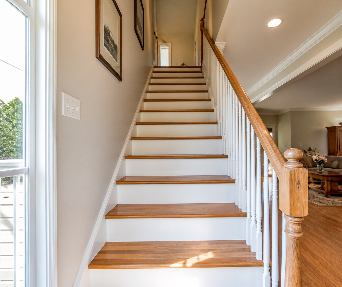Hardwood Stairs